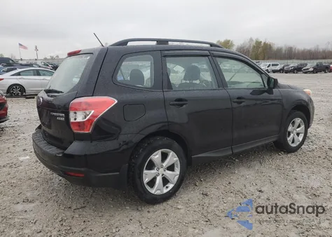 2015 Subaru Forester 2.5I из США, поврежденный, VIN JF2SJABC5FH430041